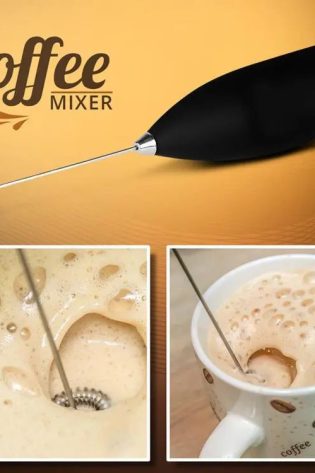 Coffee, Milk, Egg Beater Electric Whisk Mixer, Battery Cell Operated