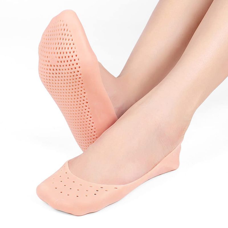 Moisturizing Anti-Crack Silicone Socks for heal cracks and pain relief - Image 3