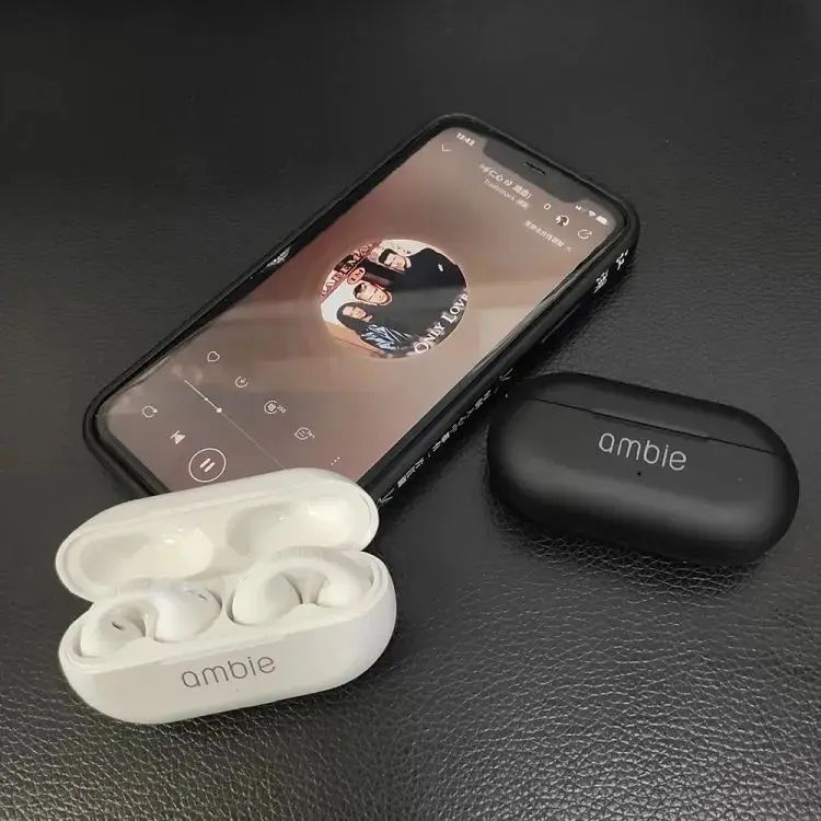 Ambie Wireless Ear Clip Bluetooth 5.3 Headphones Ear cuffs Sport Outdoor Headset Earring Type Wireless Bluetooth IPX5 Waterproof Sports Earbuds For Ambie Sound - Image 3