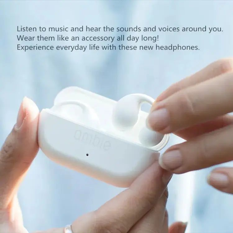 Ambie Wireless Ear Clip Bluetooth 5.3 Headphones Ear cuffs Sport Outdoor Headset Earring Type Wireless Bluetooth IPX5 Waterproof Sports Earbuds For Ambie Sound - Image 4