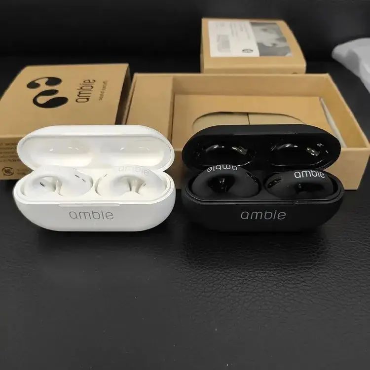 Ambie Wireless Ear Clip Bluetooth 5.3 Headphones Ear cuffs Sport Outdoor Headset Earring Type Wireless Bluetooth IPX5 Waterproof Sports Earbuds For Ambie Sound - Image 2