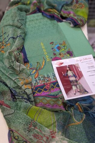 Khaadi Doriya Collection 3 Pcs Lawn | Unstitched Fabric Casual Wear