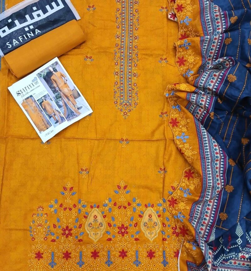 SAFINA 💯 ORIGINAL EMBROIDERED KHADDAR - Image 10