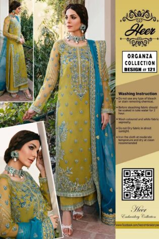 Heer’s Design Organza,Malai