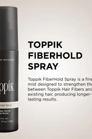 Toppik Fiber Hold Spray, Instant Fuller Looking Hair