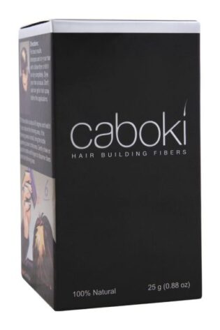 Caboki Hair Building Fibers 25g | Black | Dark Brown Hair Building Fibers Adds Volume To Thin Hair