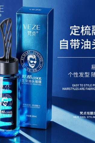 Veze Styling Head Oil Gel With Comb ( 280ml)