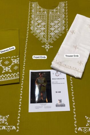 Presenting Urge Brand Luxury 2pc Embriodered Collection