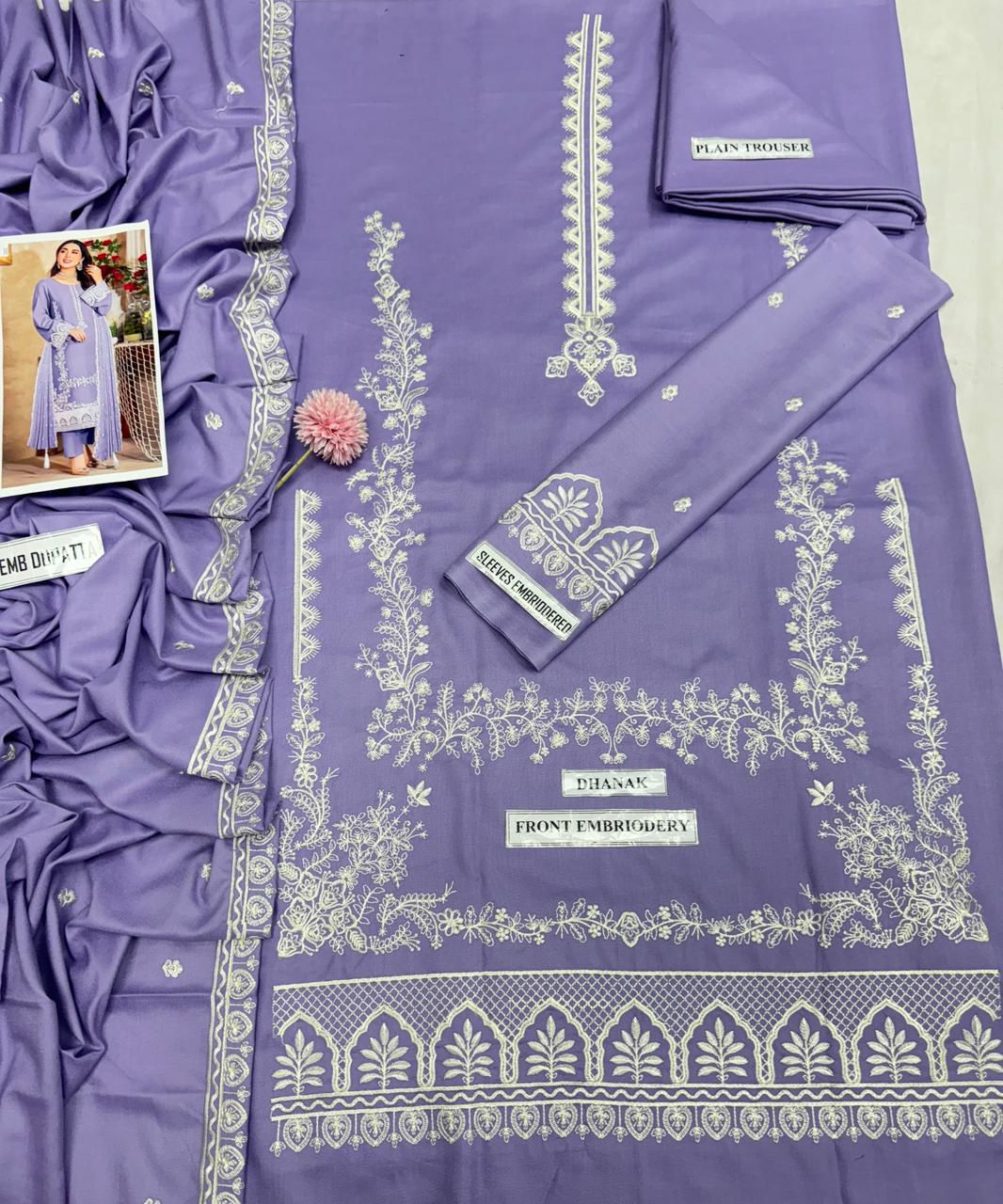 Presenting Zarqash Brand Luxury Embroidered Article - Image 2