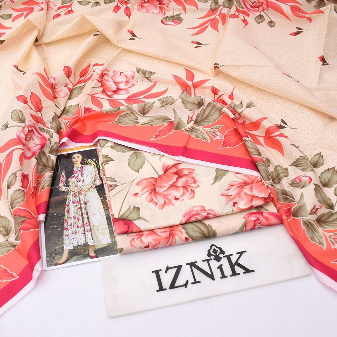 PRESNETING IZNIK BRAND LUXURY PRIMEIUM LAWN VOL - Image 3