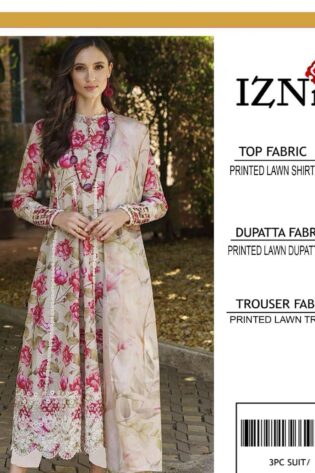 PRESNETING IZNIK BRAND LUXURY PRIMEIUM LAWN VOL