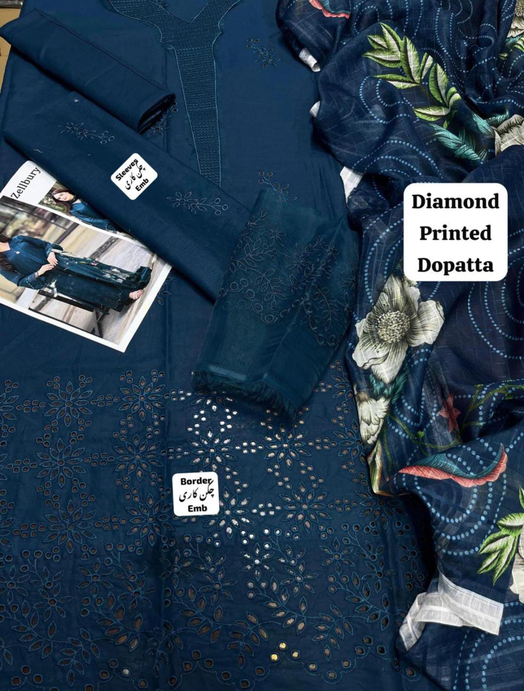PRESENTING MUSHQ BRAND LUXURY PRIMEIUM EMBROIDERED - Image 3