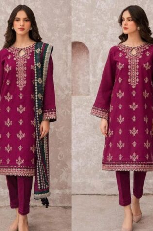 PRESENTING JAZMIN BRAND LUXURY BRAND EMBROIDERED HIT CODE