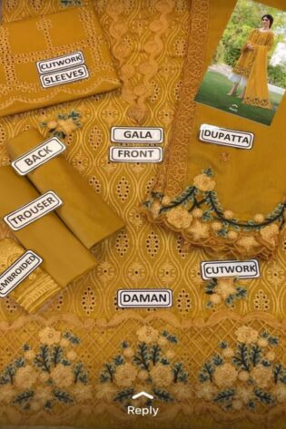 PRESENTING ZARQASH HIT CODE LUXURY BRAND EMBROIDERED HIT CODE