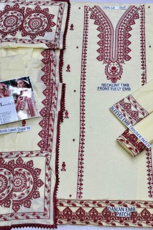 PRESENTING ANEELS PREMIUM LUXURY EMBROIDERED HIT CODE