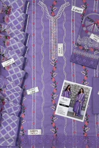 PRESENTING ANEELS BRAND LUXURY EMBROIDERED HIT CODE